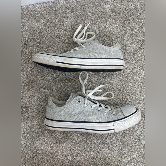 Converse Women’s Grey Chuck Taylor Madison Oxford US 8 Gray woven - Picture 5 of 6
